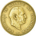 Münze, Dänemark, Frederik IX, 2 Kroner, 1947, Copenhagen, S+, Aluminum-Bronze