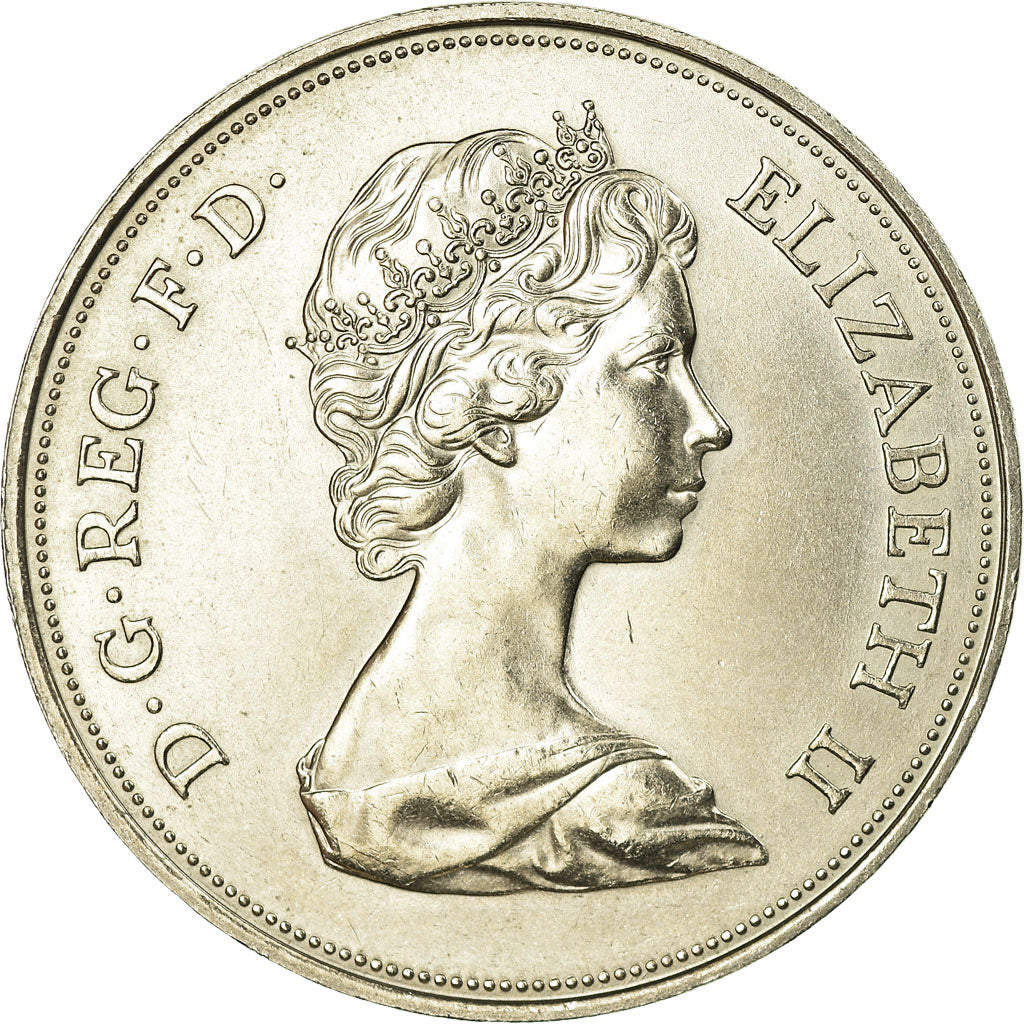 Munten, Groot Bretagne, Elizabeth II, 25 New Pence, 1972, PR+, Copper-nickel