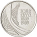 France, Tour Eiffel, 5 Francs, 1989, Paris, SUP+, Nickel, KM:968, Gadoury:772