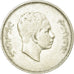Moneda, Iraq, Faisal II as King, 50 Fils, 1955, Royal Mint, MBC, Plata, KM:117