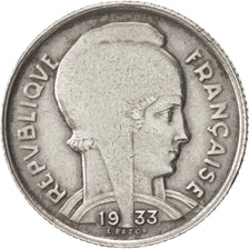 France, Bazor, 5 Francs, 1933, Paris, AU(50-53), Nickel, KM:887, Gadoury:753
