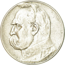 Coin, Poland, 5 Zlotych, 1934, Warsaw, EF(40-45), Silver, KM:28