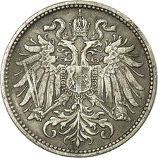 Münze, Österreich, Franz Joseph I, 10 Heller, 1907, S+, Nickel, KM:2802