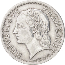 France, Lavrillier, 5 Francs, undated (1945), Castelsarrasin, EF(40-45), Alum...