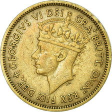Moeda, ÁFRICA OCIDENTAL BRITÂNICA, George VI, Shilling, 1951, EF(40-45)