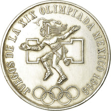 Moneta, Messico, 25 Pesos, 1968, SPL-, Argento, KM:479.1