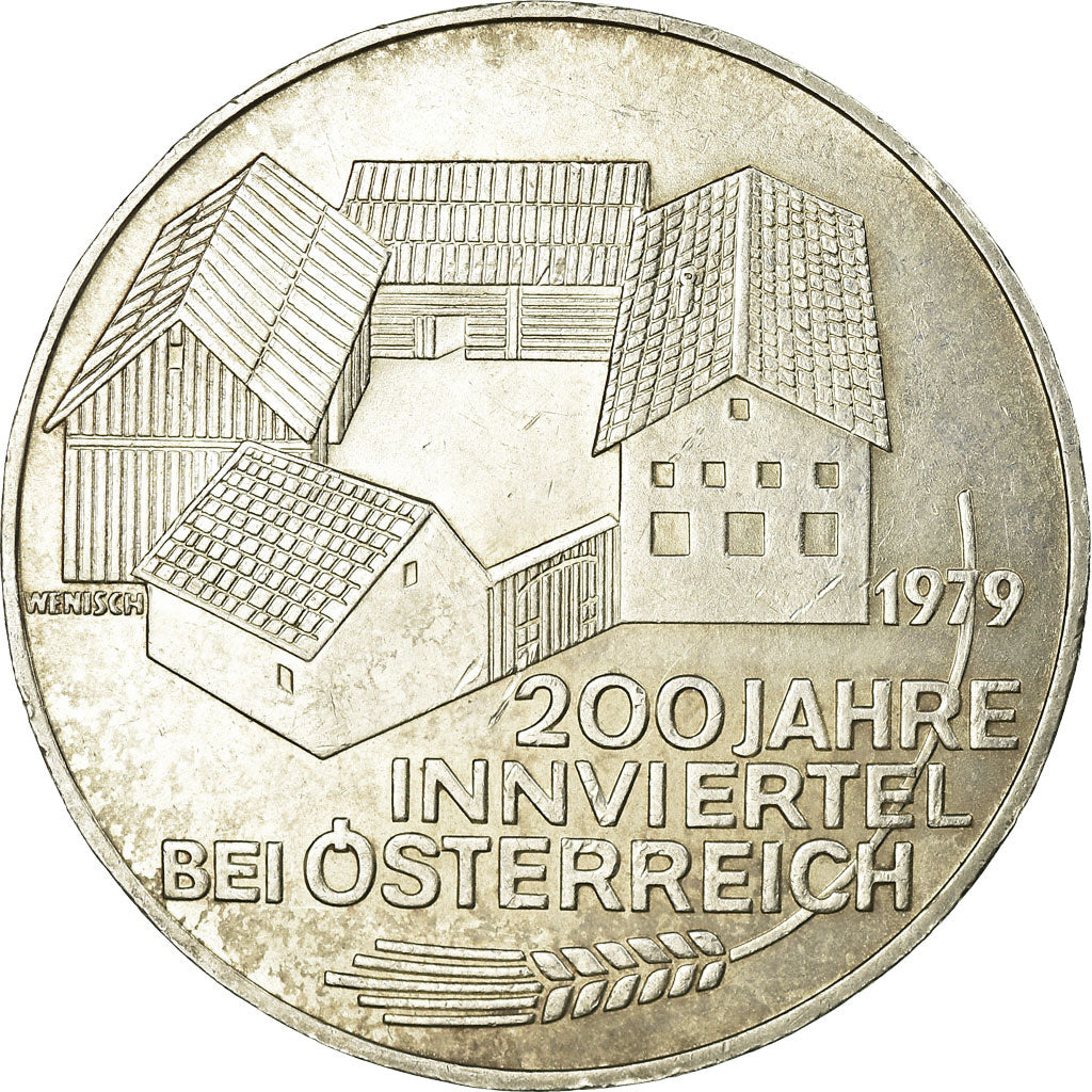 Moneda, Austria, 100 Schilling, 1979, MBC, Plata, KM:2943