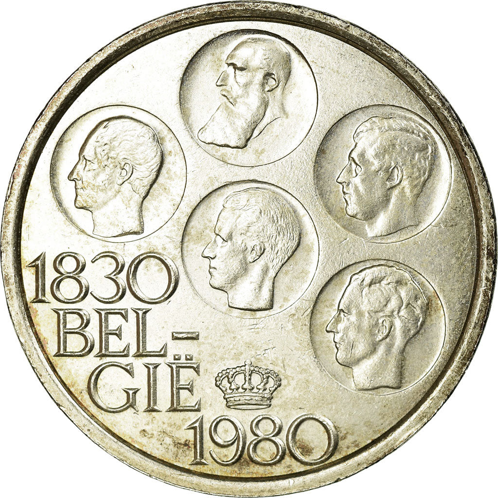 Moneta, Belgio, 500 Francs, 500 Frank, 1980, Brussels, BB, Rame-nichel ricoperto