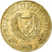 Moneta, Cipro, 20 Cents, 1985, BB, Nichel-ottone