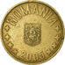 Moneta, Romania, 50 Bani, 2005, Bucharest, MB+, Nichel-ottone, KM:192