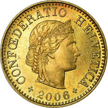 Moneta, Svizzera, 5 Rappen, 2006, Bern, SPL-, Alluminio-bronzo, KM:26c