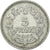Moneta, Francia, Lavrillier, 5 Francs, 1947, Paris, BB, Alluminio, KM:888b.1