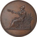 Francia, medalla, Ville de Paris, Enseignement du Dessin, Arts & Culture, 1878