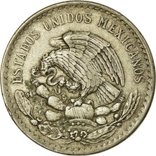 Moneta, Messico, Peso, 1947, Mexico City, BB, Argento, KM:456