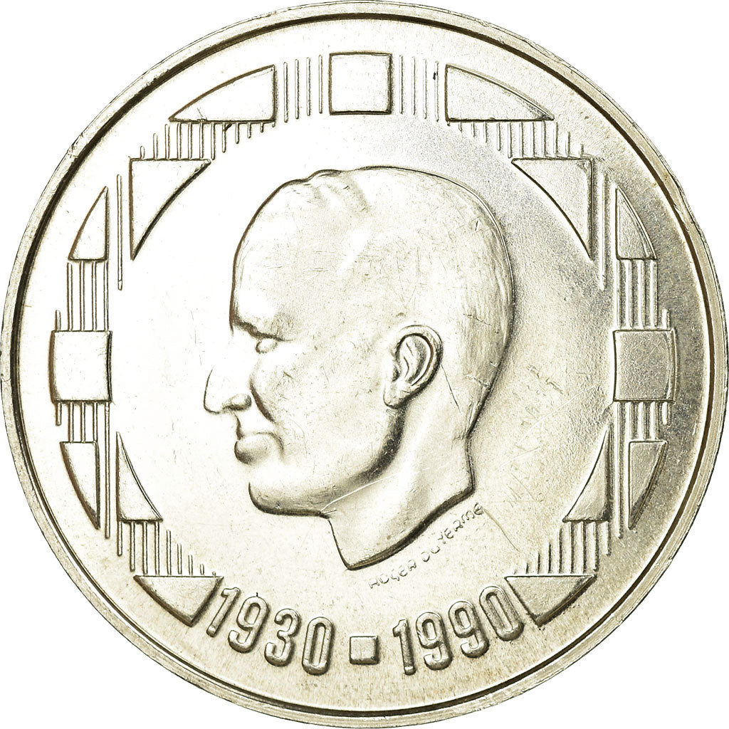 Moneta, Belgio, 500 Francs, 500 Frank, 1990, BB, Argento, KM:178