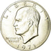 Coin, United States, Eisenhower Dollar, Dollar, 1971, U.S. Mint, San Francisco