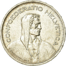 Coin, Switzerland, 5 Francs, 1953, Bern, EF(40-45), Silver, KM:40
