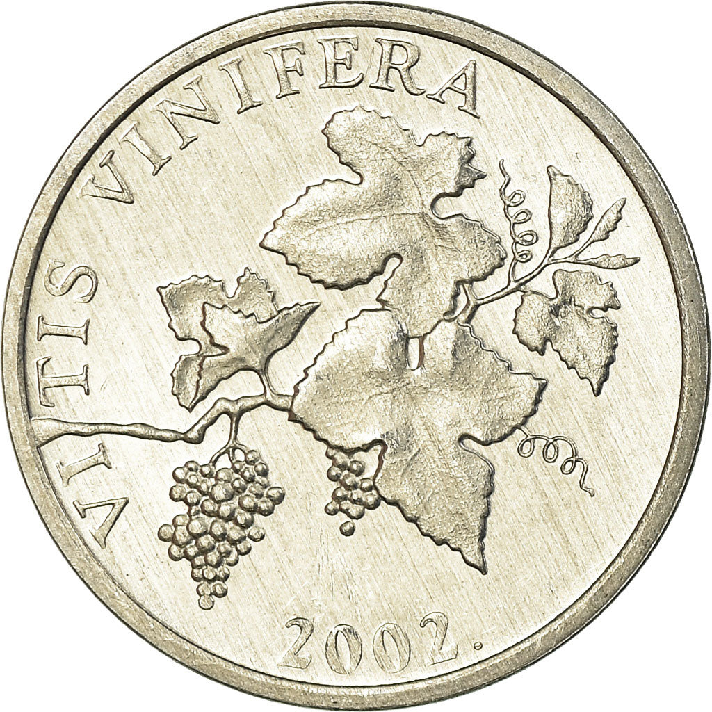 Coin, Croatia, 2 Lipe, 2002, MS(63), Aluminum, KM:14