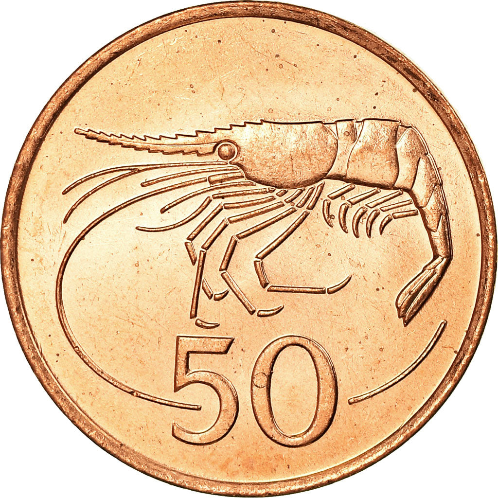 Münze, Iceland, 50 Aurar, 1986, UNZ, Bronze Coated Steel, KM:26a