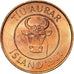 Coin, Iceland, 10 Aurar, 1981, MS(63), Bronze, KM:25