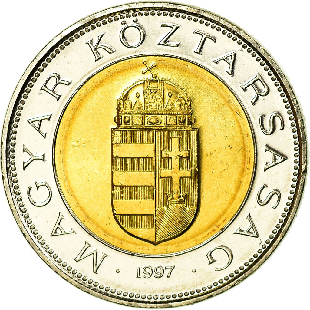 Moneta, Ungheria, 100 Forint, 1997, Budapest, SPL, Bi-metallico, KM:721