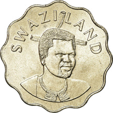 Münze, Swaziland, King Msawati III, 20 Cents, 1998, British Royal Mint, UNZ