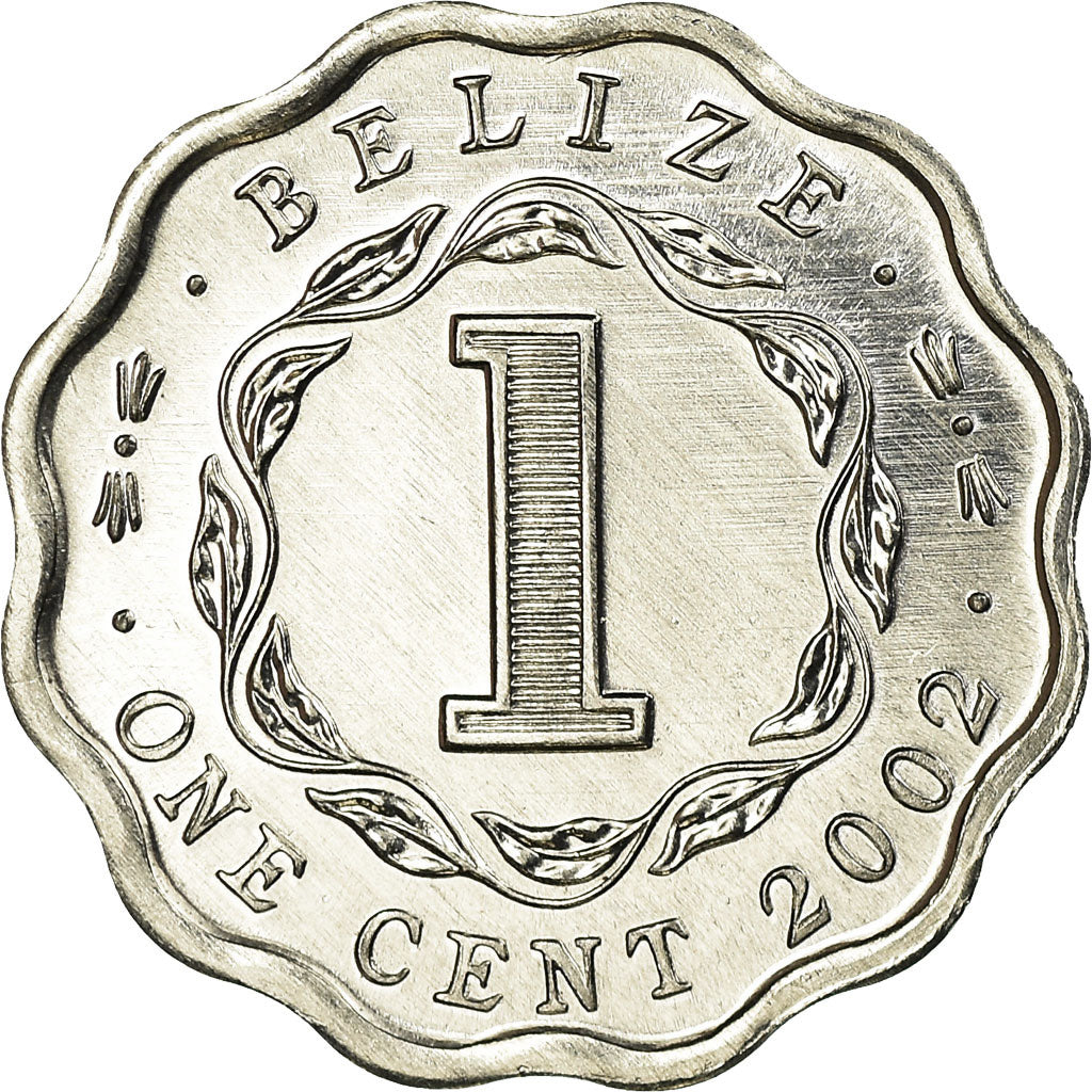 Moneda, Belice, Cent, 2002, SC, Aluminio, KM:33a