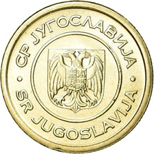 Monnaie, Yougoslavie, 5 Dinara, 2000, Belgrade, SPL, Copper-Nickel-Zinc, KM:182