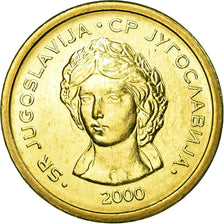 Moneda, Yugoslavia, 50 Para, 2000, Belgrade, SC, Latón, KM:179