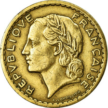 Coin, France, Lavrillier, 5 Francs, 1945, Castelsarrasin, EF(40-45)