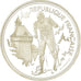 Munten, Frankrijk, albertville 92, 100 Francs, 1991, Proof, FDC, Zilver, KM:994