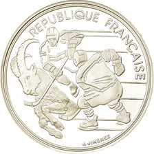 Monnaie, France, albertville 92, 100 Francs, 1991, Proof, FDC, Argent