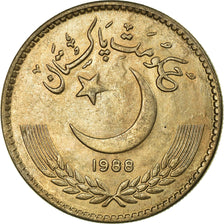 Moneta, Pakistan, Rupee, 1988, BB+, Rame-nichel, KM:57.2