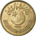Moneta, Pakistan, Rupee, 1988, BB+, Rame-nichel, KM:57.2