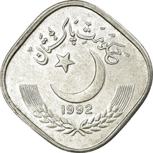 Moneta, Pakistan, 5 Paisa, 1992, BB, Alluminio, KM:52