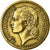 Moneda, Francia, Lavrillier, 5 Francs, 1945, Paris, MBC+, Aluminio - bronce