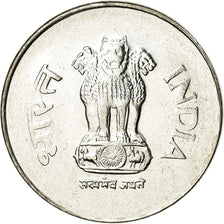 Münze, INDIA-REPUBLIC, Rupee, 2001, VZ, Stainless Steel, KM:92.2