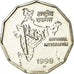 Moneta, REPUBBLICA DELL’INDIA, 2 Rupees, 1999, BB, Rame-nichel, KM:121.4