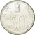 Münze, INDIA-REPUBLIC, 50 Paise, 2001, SS, Stainless Steel, KM:69