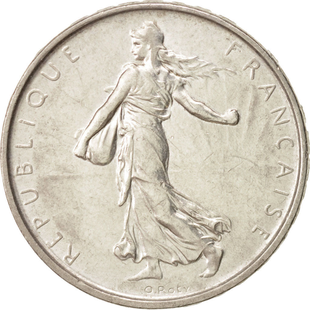 France, Semeuse, 5 Francs, 1961, Paris, AU(55-58), Silver, KM:926, Gadoury:770