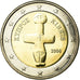 Cipro, 2 Euro, 2008, SPL-, Bi-metallico, KM:85