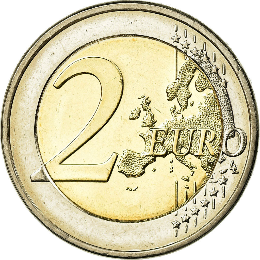 Cipro, 2 Euro, 2008, SPL-, Bi-metallico, KM:85