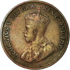 Münze, Kanada, George V, Cent, 1924, Royal Canadian Mint, Ottawa, SS, Bronze