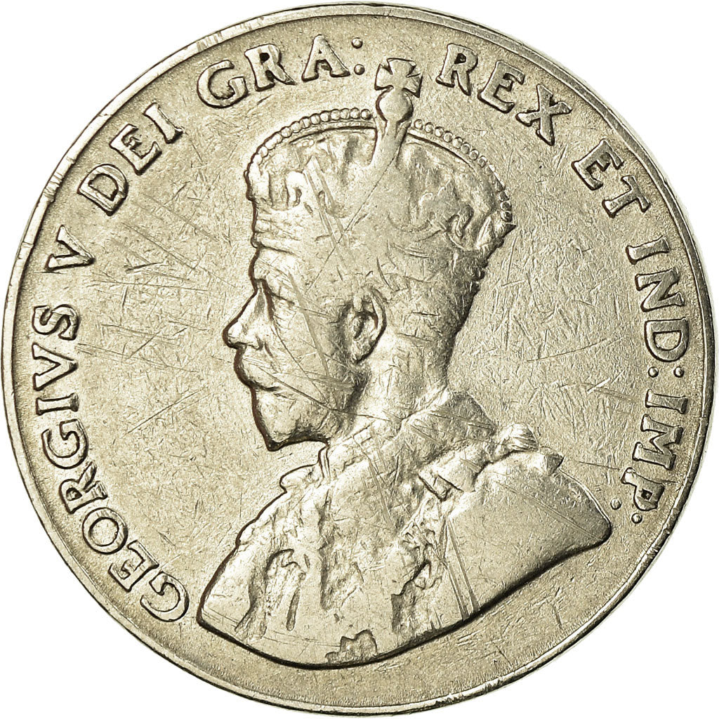 Coin, Canada, George V, 5 Cents, 1928, Royal Canadian Mint, Ottawa, EF(40-45)