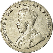 Coin, Canada, George V, 5 Cents, 1928, Royal Canadian Mint, Ottawa, EF(40-45)
