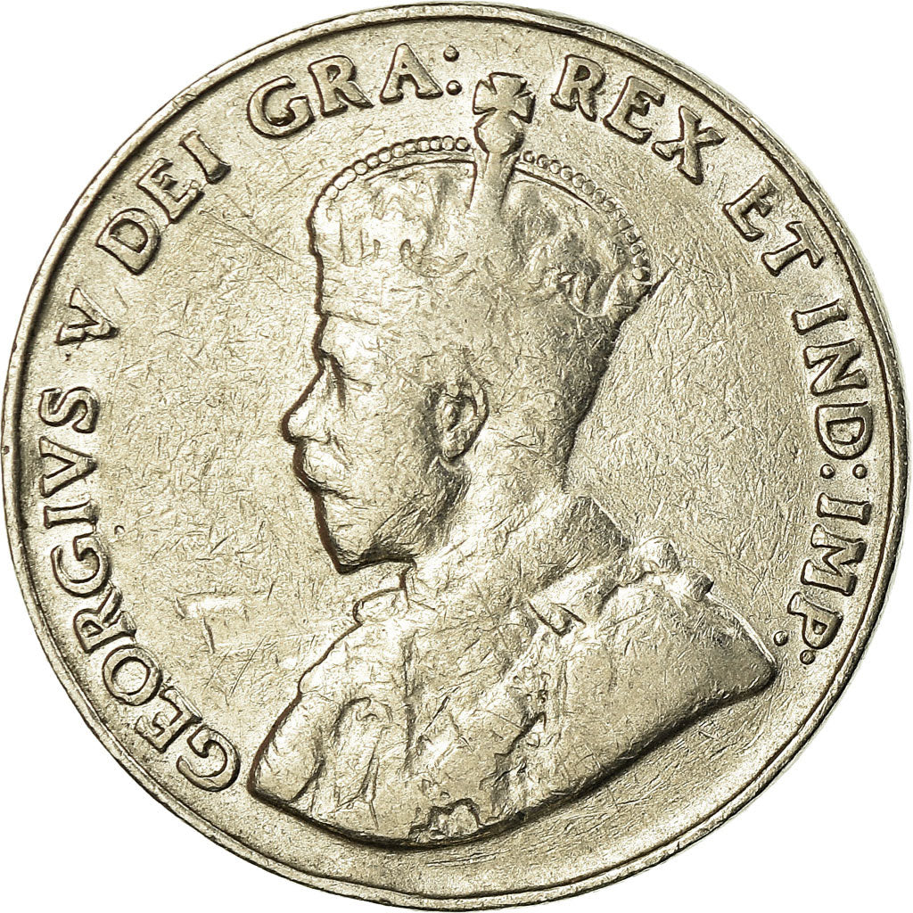 Munten, Canada, George V, 5 Cents, 1931, Royal Canadian Mint, Ottawa, ZF
