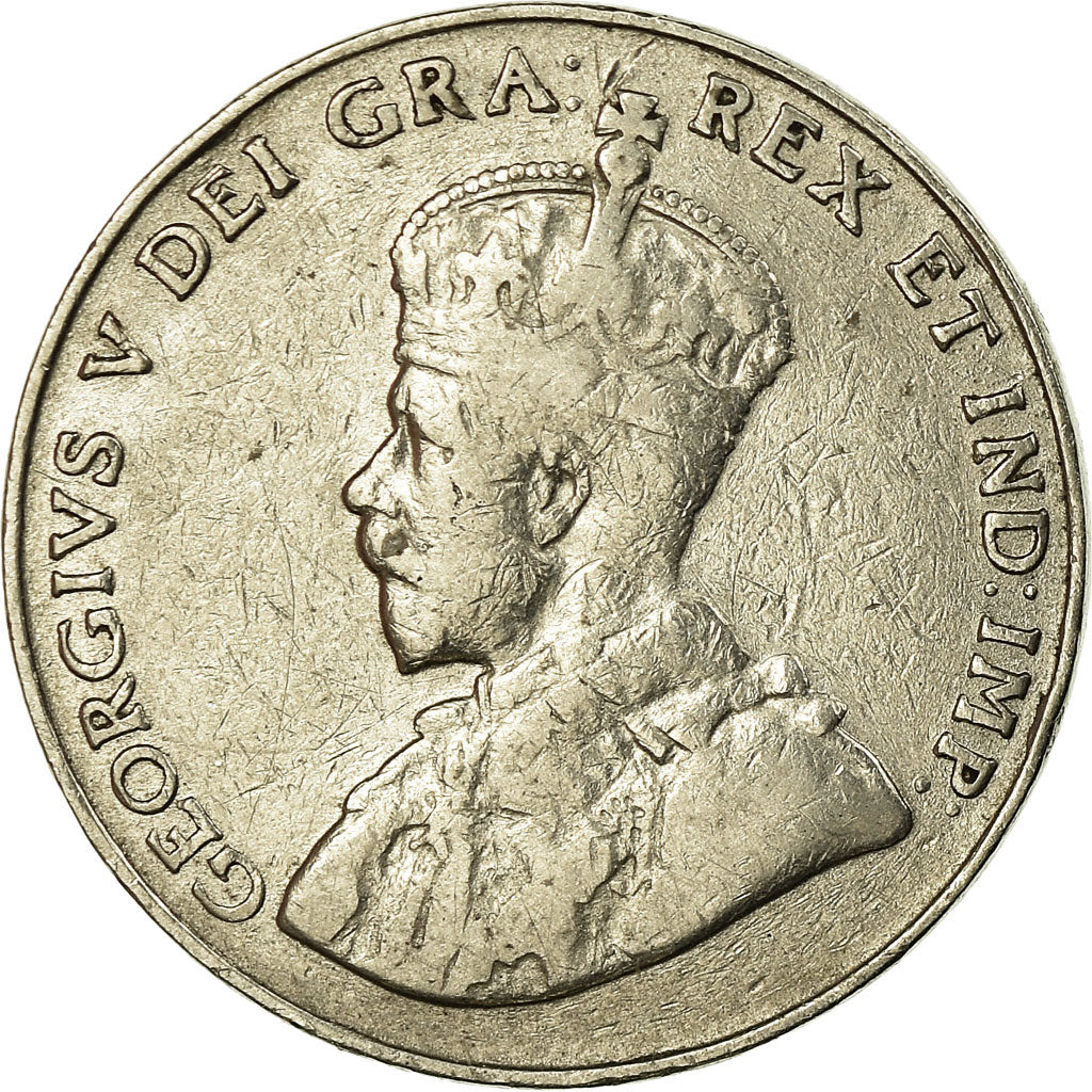 Coin, Canada, George V, 5 Cents, 1935, Royal Canadian Mint, Ottawa, VF(30-35)