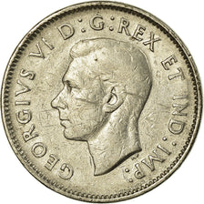 Moneta, Canada, George VI, 5 Cents, 1938, Royal Canadian Mint, Ottawa, BB