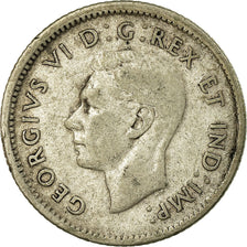 Moneta, Canada, George VI, 10 Cents, 1943, Royal Canadian Mint, Ottawa, MB+