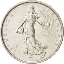 France, Semeuse, 5 Francs, 1966, Paris, AU(55-58), Silver, KM:926, Gadoury:770